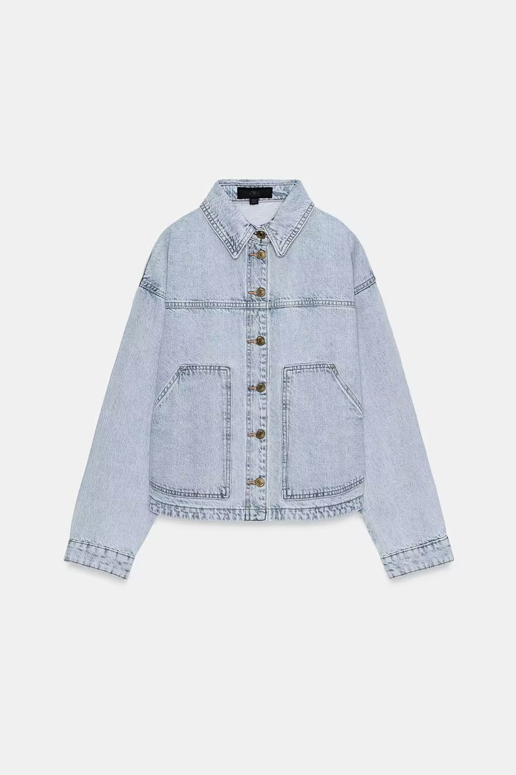Women's Oversize Worker Jacket made of Cotton Twill Mune Fashion