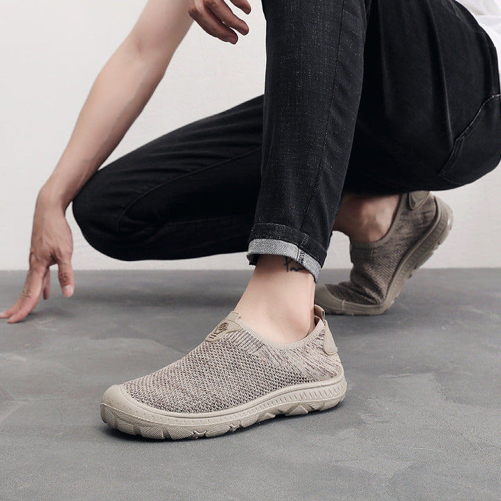 Women's breathable Slip-On Sneakers with elastic insert Mune Fashion