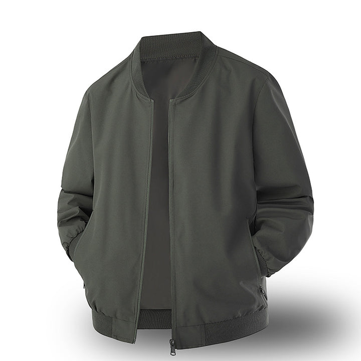 Men's Fashionable Bomber Jacket with Practical Pockets Mune Fashion