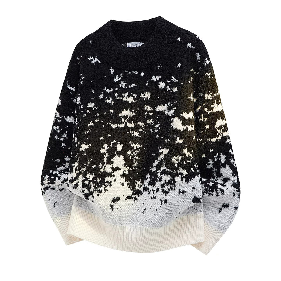 Women Stylish Oversized Knit Sweater Mune Fashion