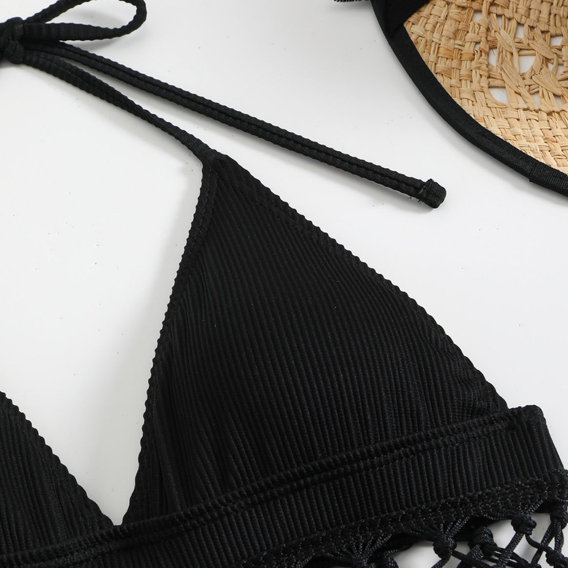 Ladies Casual Summer Bikini with Stylish Fringes Mune Fashion