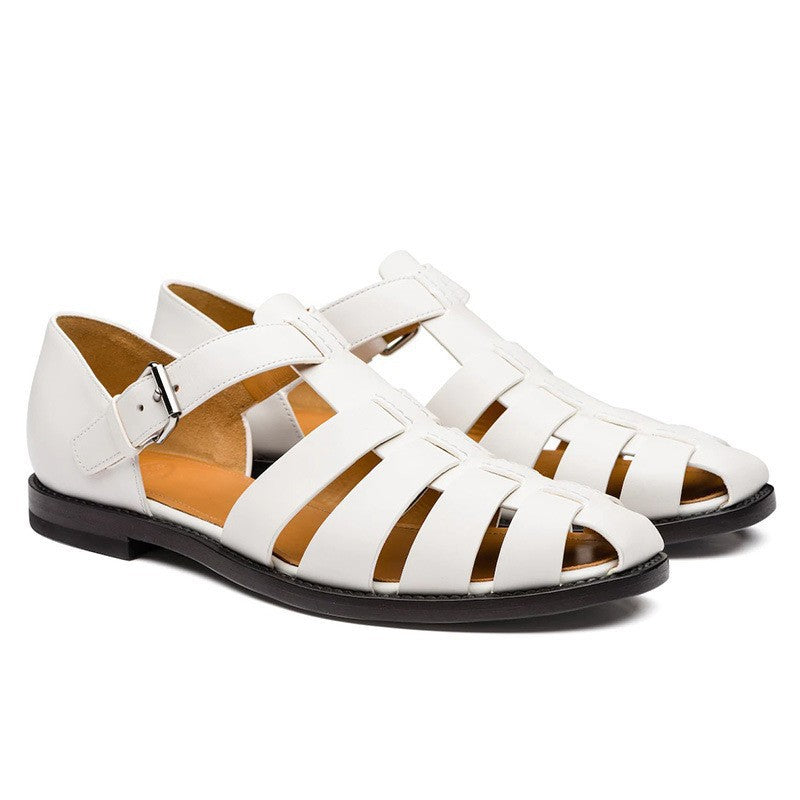 Leather sandals Emil Mune Fashion