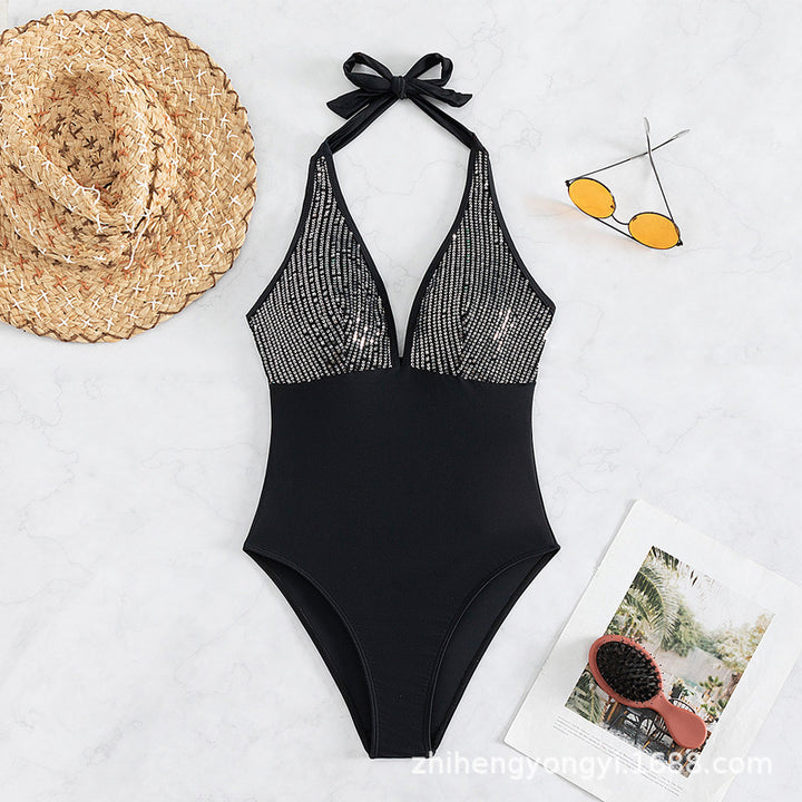 Women's Glamorous One-Piece Swimsuit Mune Fashion