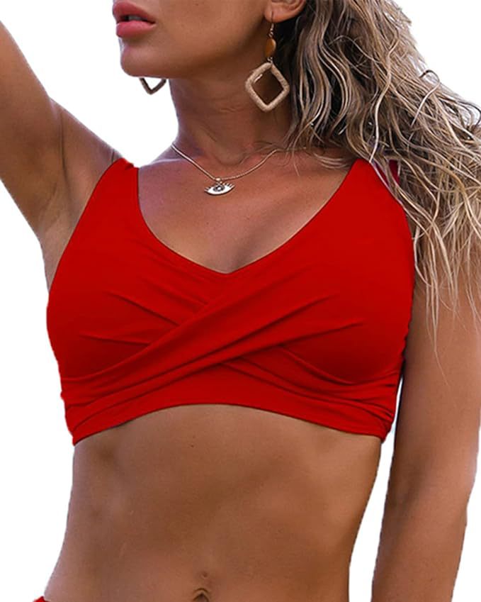 Women’s Sporty Wrap Bikini Top Mune Fashion