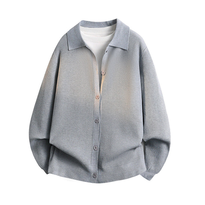 Women's Elegant Cardigan with Button Placket Mune Fashion