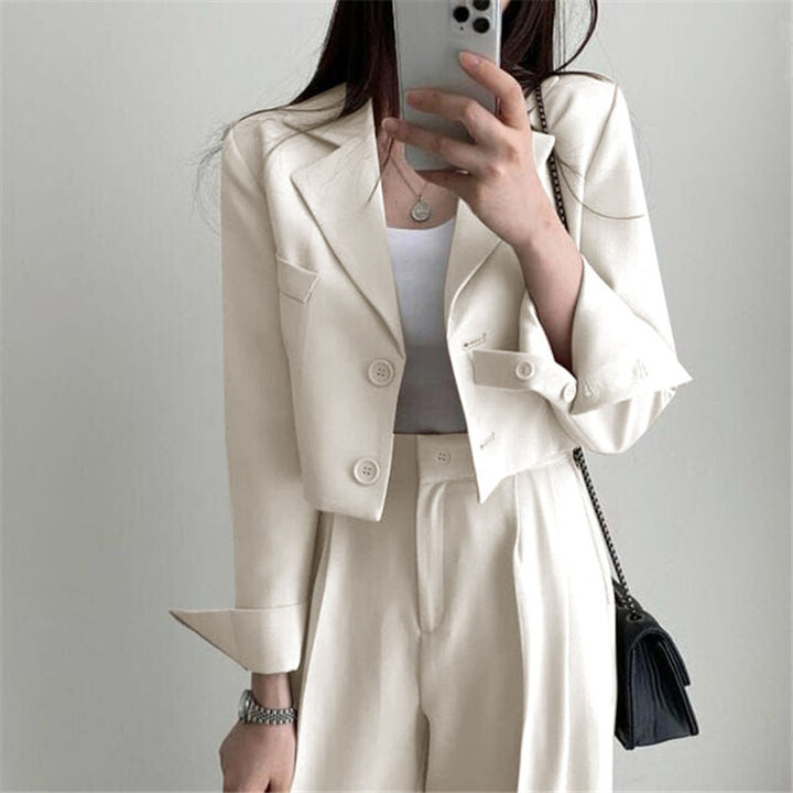 Women's Wide Cut High-Waisted Pants Mune Fashion