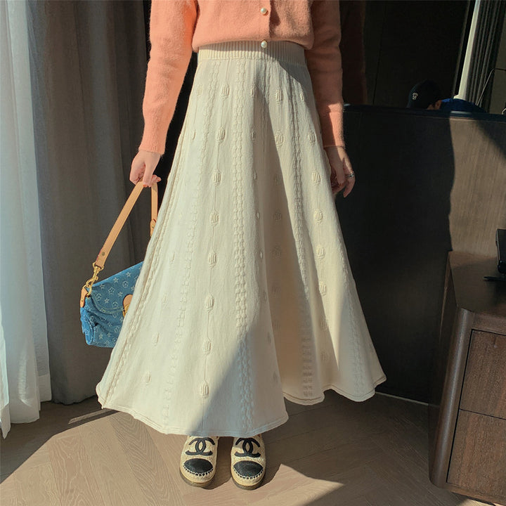 Ladies Elegant, flowing Maxi Skirt Mune Fashion