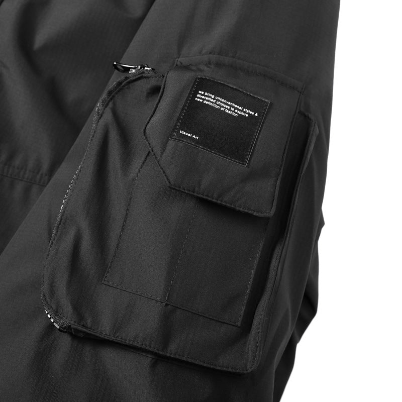 Men's multifunctional waterproof parka with hood Mune Fashion