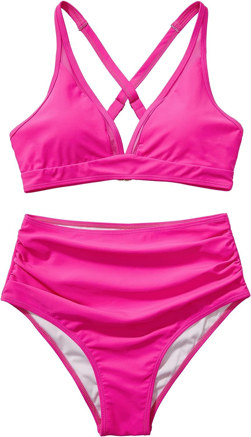 Ladies High Quality Bikini Set with Creative Leopard Pattern Mune Fashion