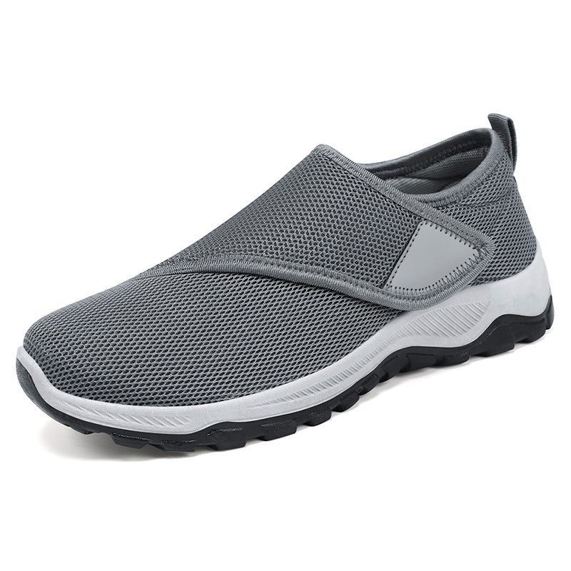 Women nan breathable Slip-On sneakers with Velcro and cushioned EVA midsole Mune Fashion
