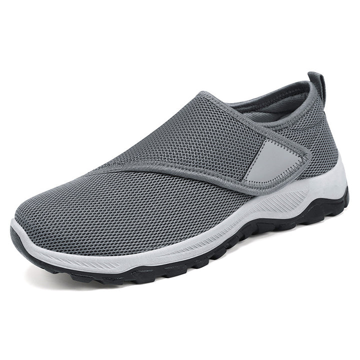 Women nan breathable Slip-On sneakers with Velcro and cushioned EVA midsole Mune Fashion