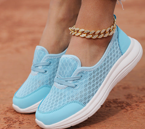 Women's breathable slip-on sneakers with viscoelastic insole and non-slip sole Mune Fashion