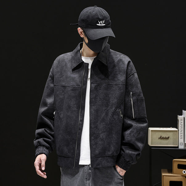 Men's Urban Faux Leather Jacket
