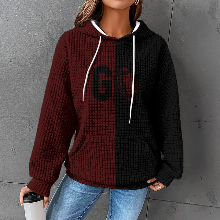 Women's Cozy Hoodie with Heart Motif Mune Fashion