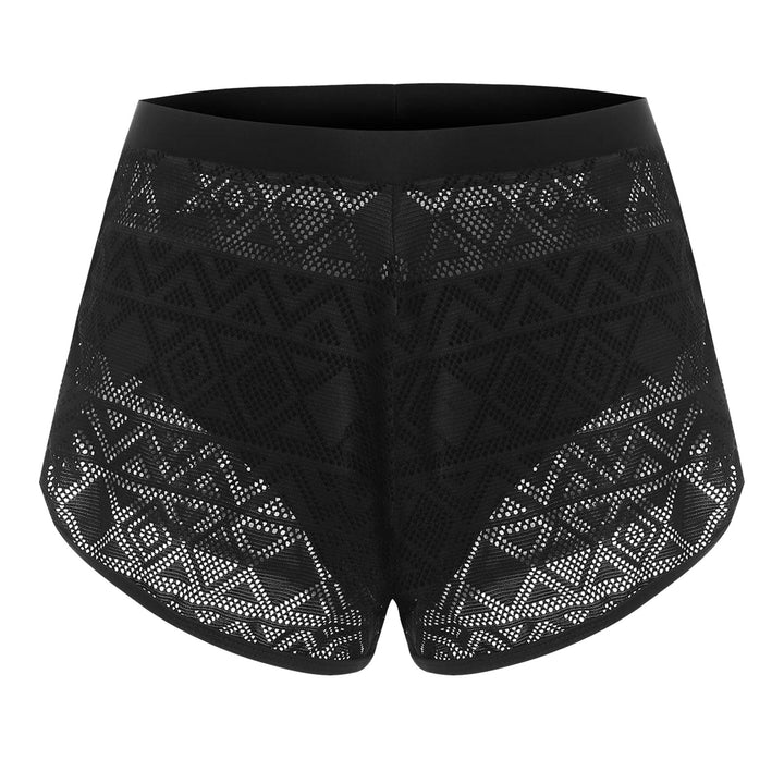 Women's Sports Shorts with Airy Mesh Structure Mune Fashion