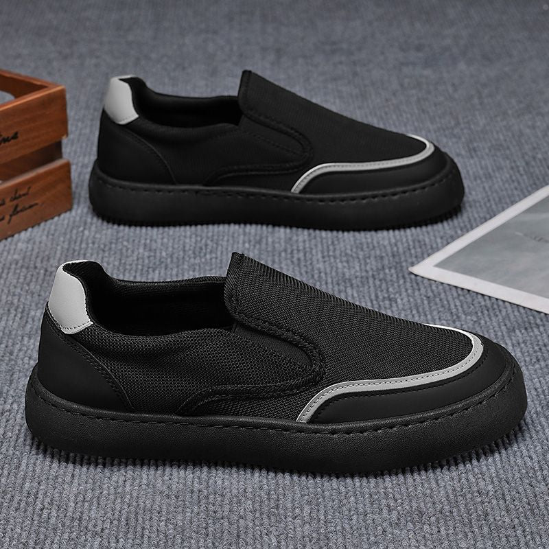 Women's Slip-On Sneakers with breathable mesh surface and non-slip sole Mune Fashion