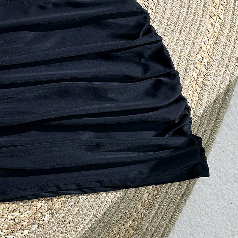 Ladies High Quality Ruffle Shorts with Elastic Waistband Mune Fashion