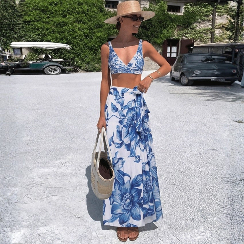 Women's Floral Print Bikini Mune Fashion