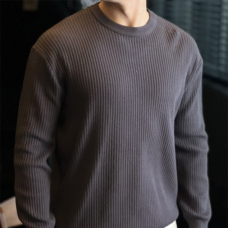 Men's Moderate Ribbed Sweater Mune Fashion