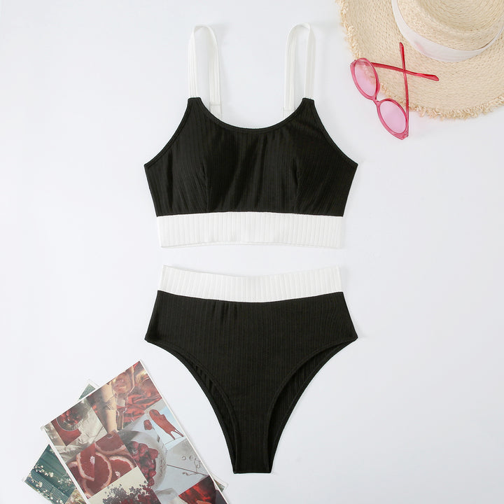 Women's bikini set with ribbed structure Mune Fashion