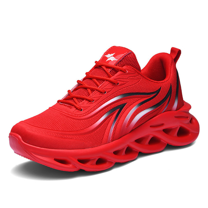 Men's nan sporty running shoes with innovative hollow sole and breathable mesh fabric Mune Fashion