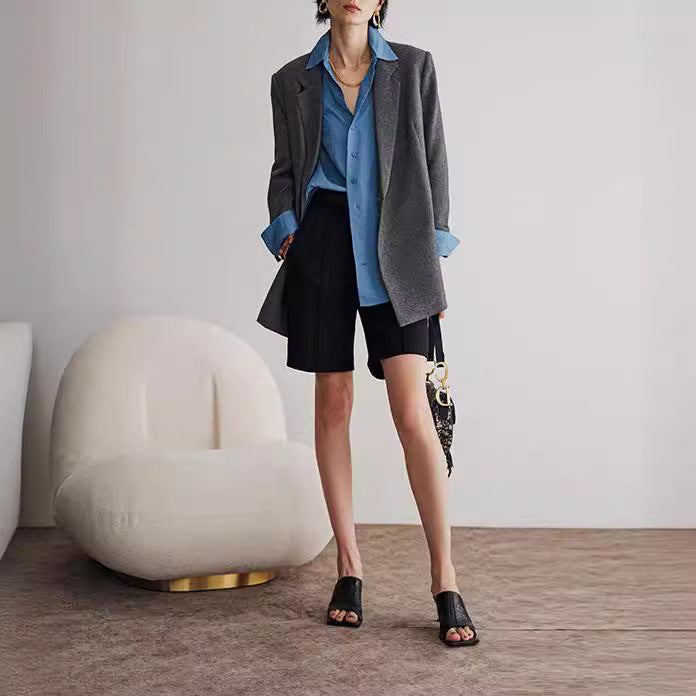 Women Elegant Oversized Blazer Mune Fashion