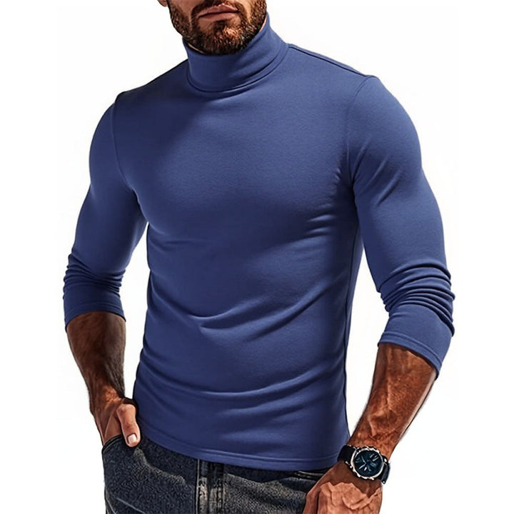 Men's Turtleneck Sweater In Modern Design Mune