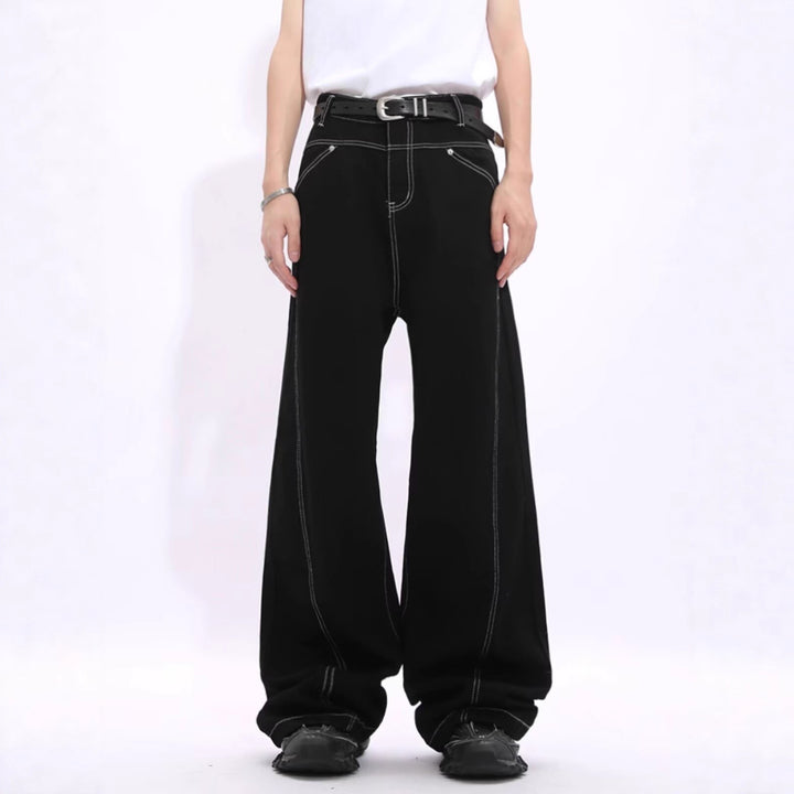 Women's Fashion Loose Jeans Mune Fashion