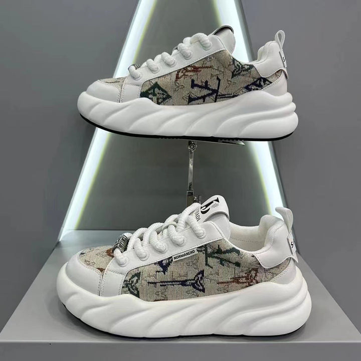 Women's Trendy Chunky Sneakers with Stylish Design and Padded Sole Mune Fashion