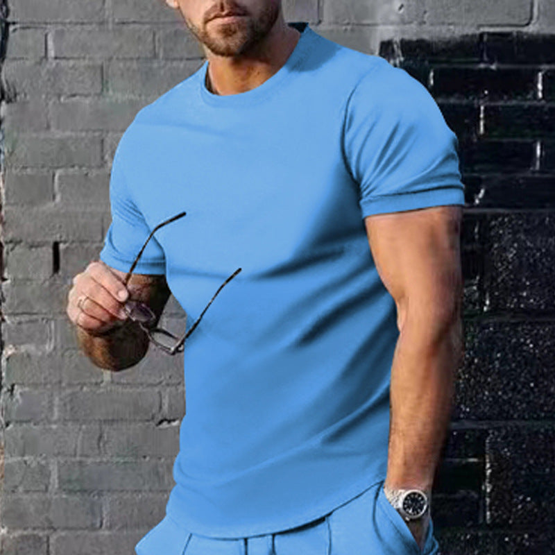 Men's Basic Round Neck T-Shirt