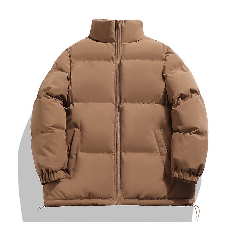 Men's ultra-warm quilted functional jacket with high stand-up collar, drawstring hem and elastic cuffs Mune Fashion