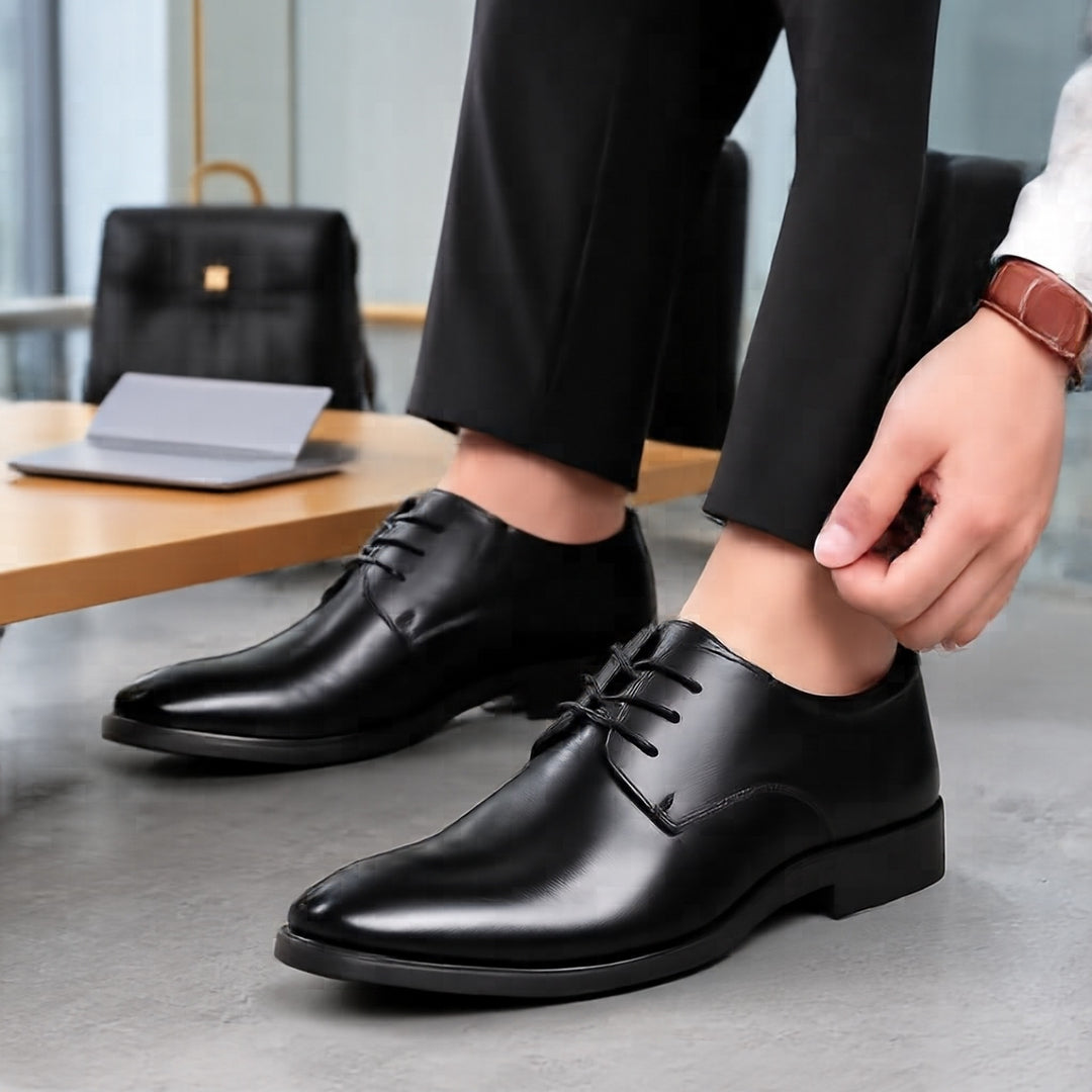 Men's Elegant Leather Shoes Mune Fashion