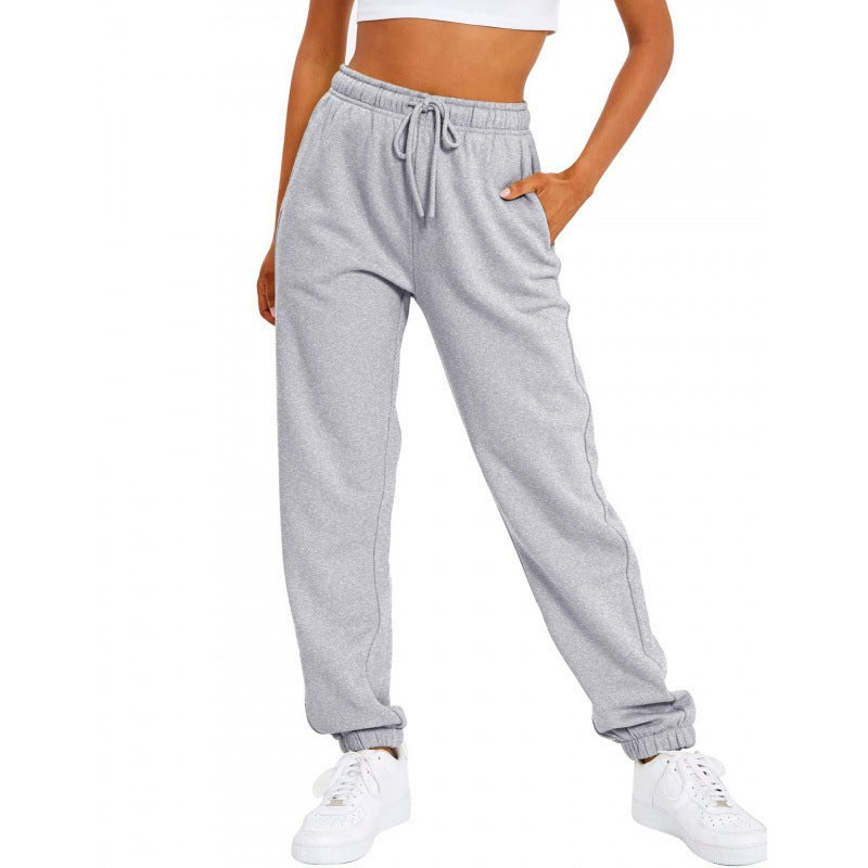Women's casual joggers with high comfort waistband, adjustable drawstring, and deep side pockets Mune Fashion