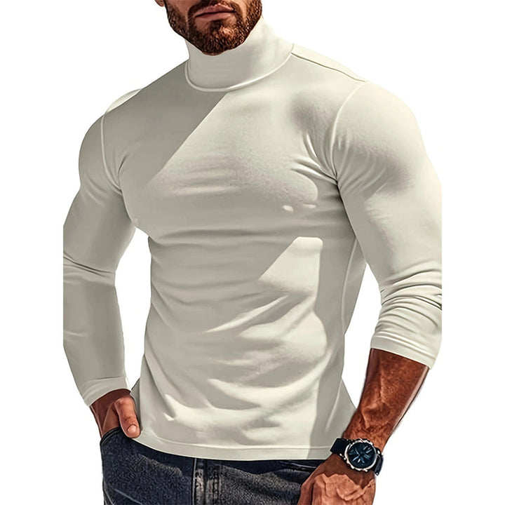 Men's Turtleneck Sweater In Modern Design Mune