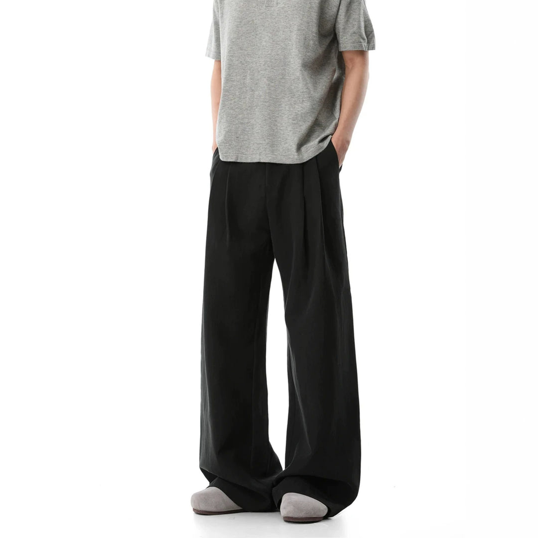 Women Loose Cut Linen Pants Mune Fashion