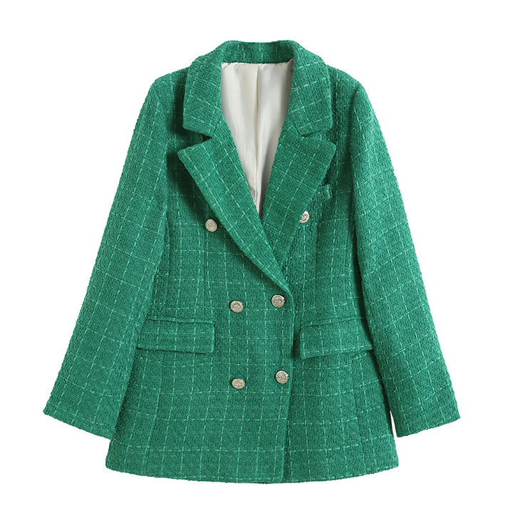 Women's Double-button Blazer Jacket