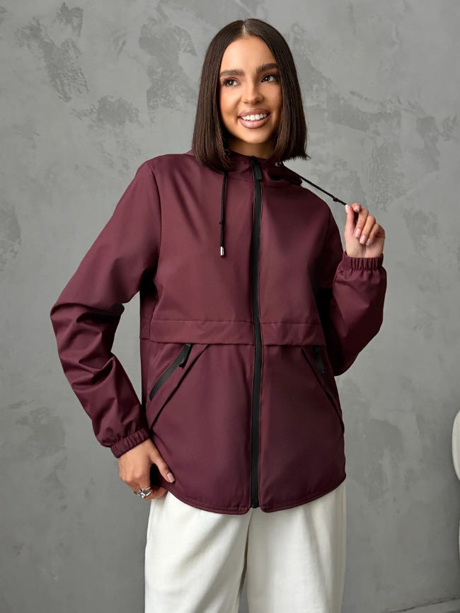 Women's Lightweight Windbreaker Jacket