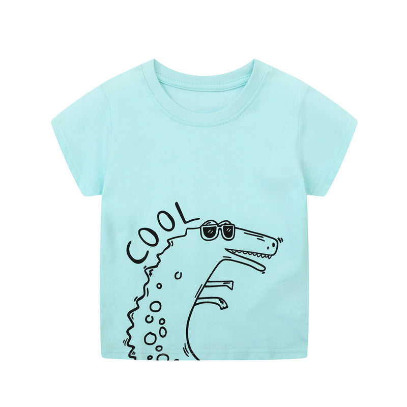 Boys Short Sleeve T-Shirt and Shorts Set Mune Fashion