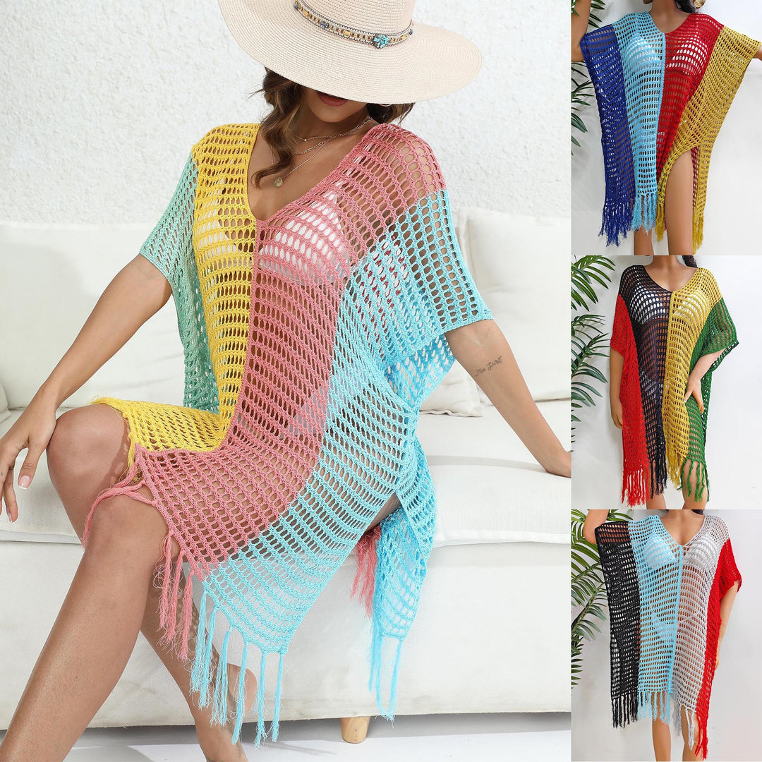 Women's airy-transparent beach poncho Mune Fashion