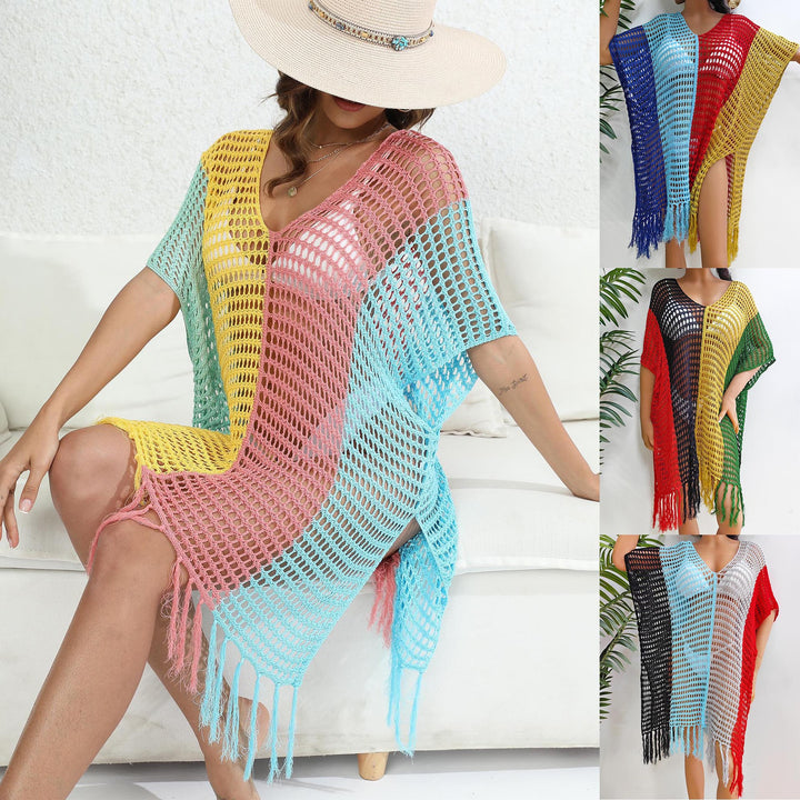Women's airy-transparent beach poncho Mune Fashion
