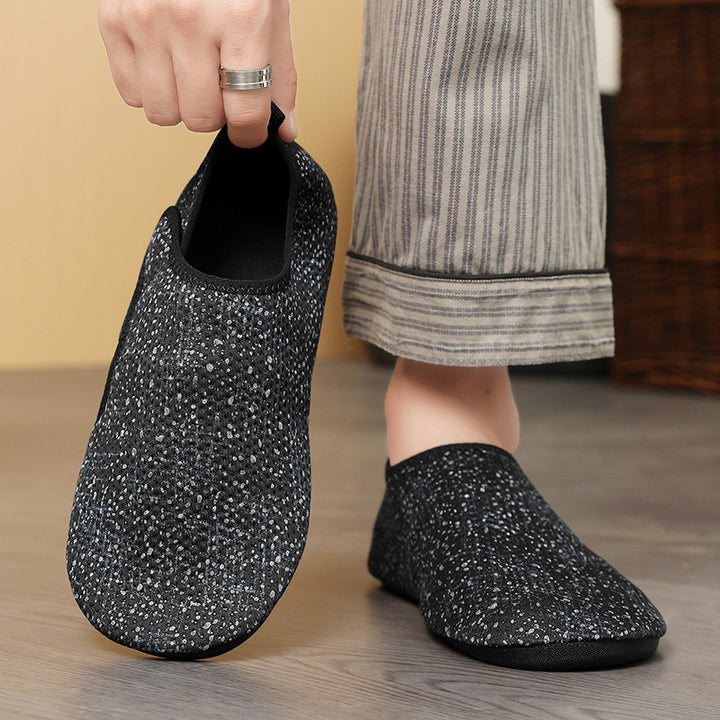 Women's seamless knit slipper with ultra-flexible non-slip sole Mune Fashion