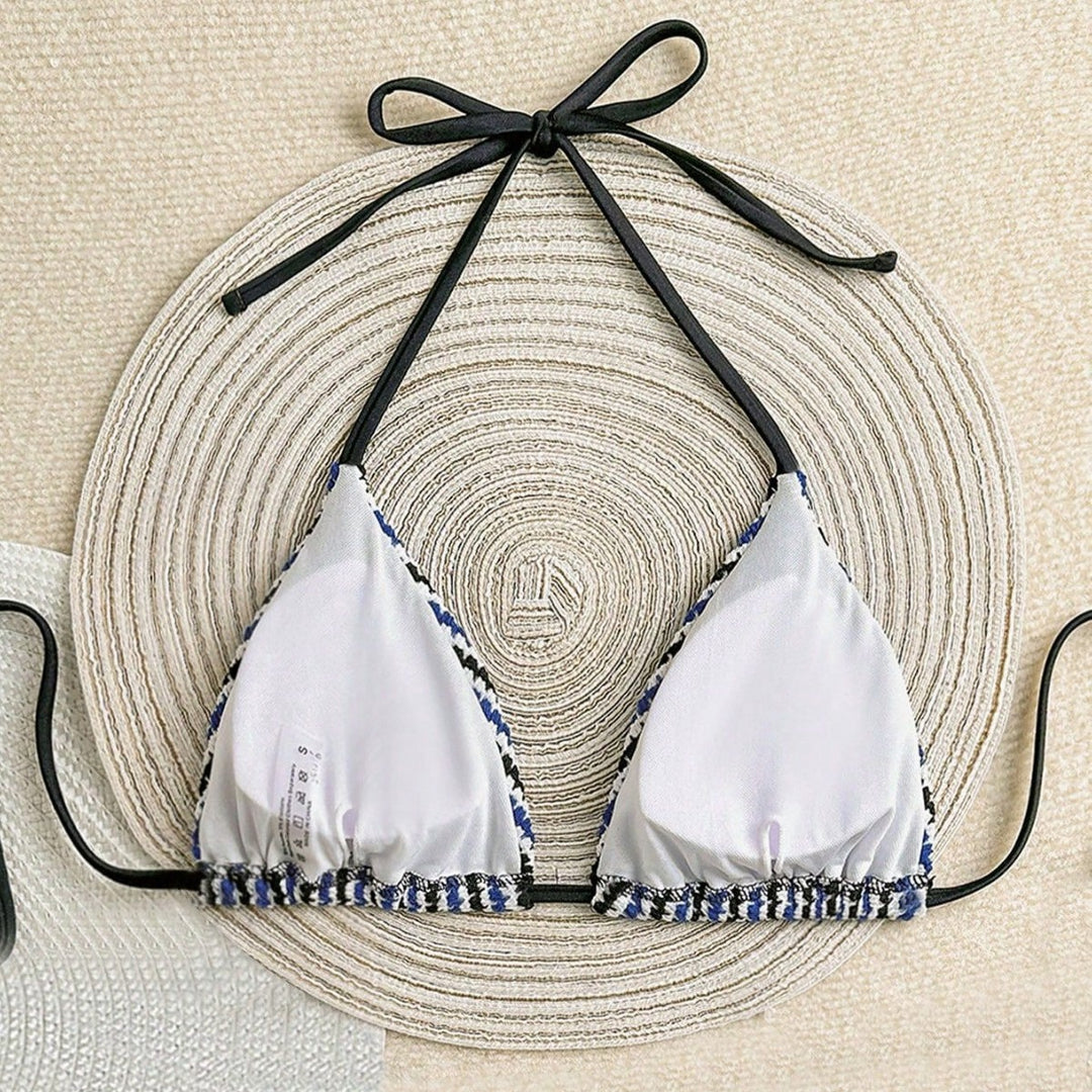 Ladies High-Cut Bikini Bottom with Elegant Ties Mune Fashion