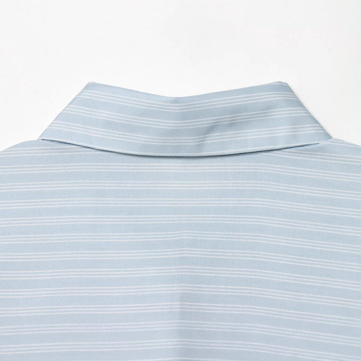 Ladies' shirt blouse with multiple bow details and boxy cropped silhouette Mune Fashion