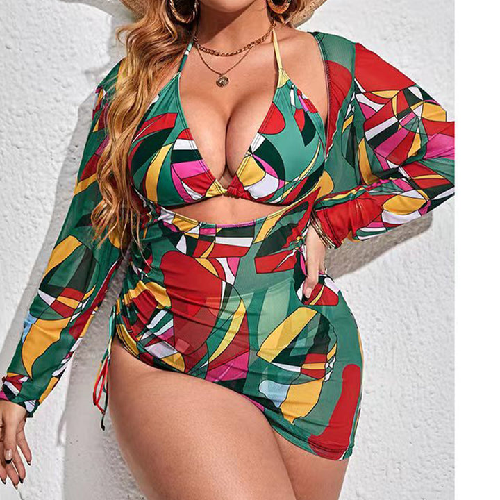 Women's swimsuit with fashionable cut-out and long sleeve Mune Fashion