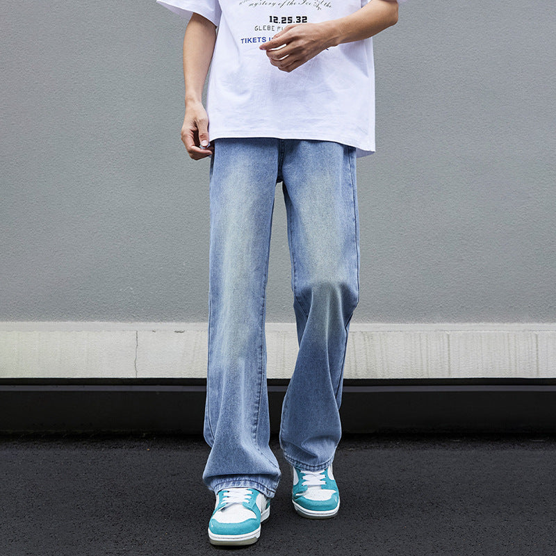 Men's Wide-Cut Denim Jeans Mune Fashion