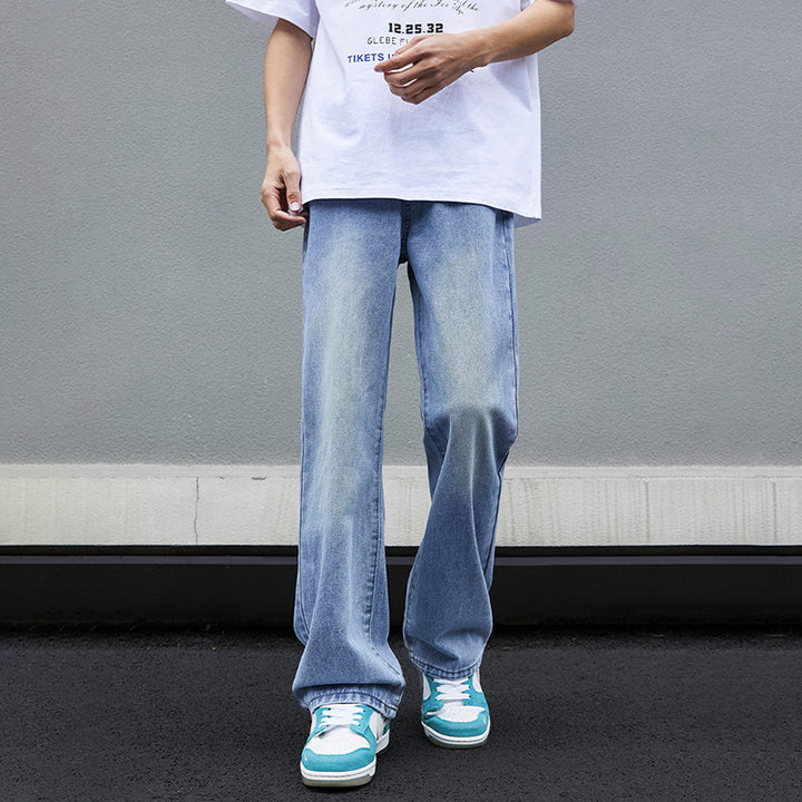 Men's Wide-Cut Denim Jeans Mune Fashion