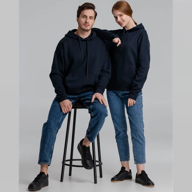 Unisex nan minimalist heavyweight hoodie made of French terry with concealed kangaroo pocket and narrow silhouette Mune Fashion