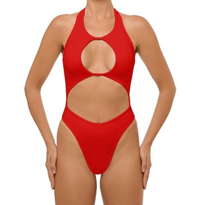 Women One-Piece Swimsuit with Cut-Out Design Mune Fashion