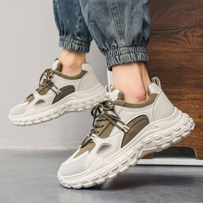 Women's fashionable chunky sneakers with non-slip sole Mune Fashion