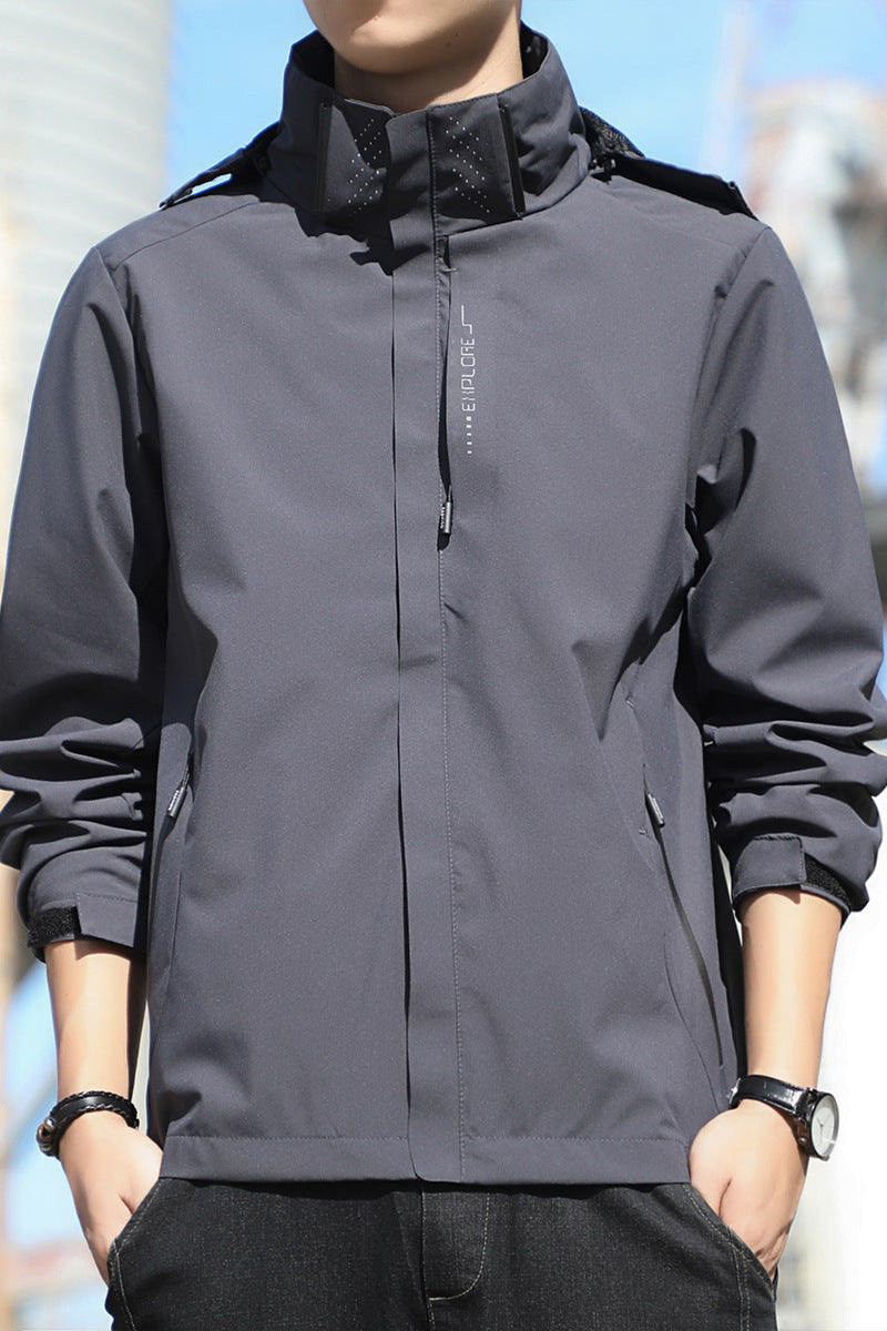 Women's Softshell Outdoor Jacket with removable hood, windproof membrane and breathable mesh lining Mune Fashion